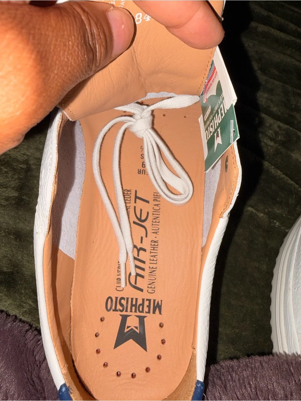 Mephisto Thomas leather Sneakers